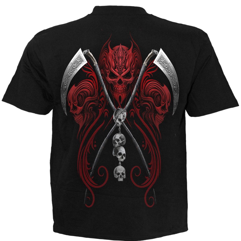 Spiral - Reaperess Heren T-shirt - Zwart